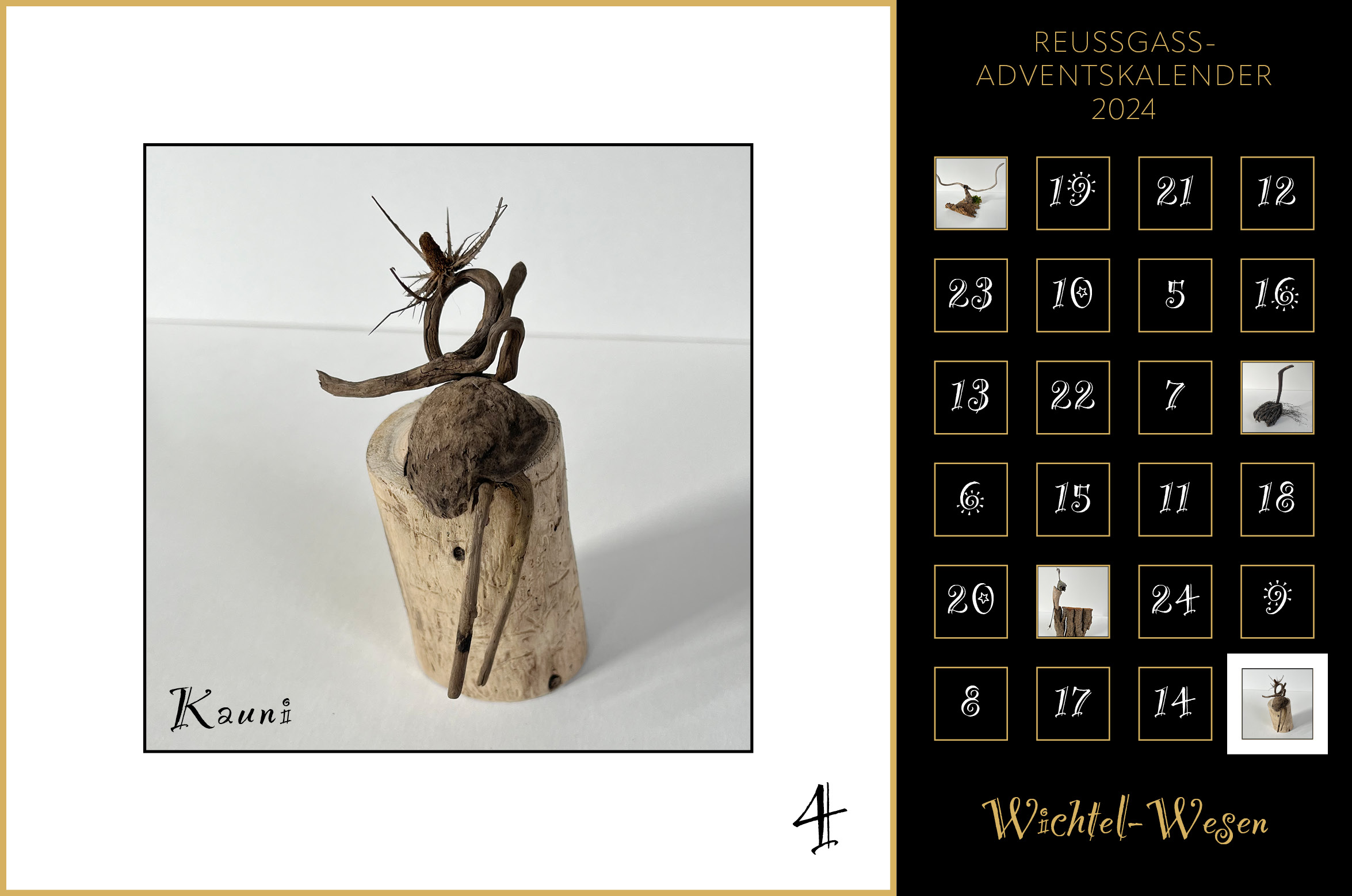 Karin Köpfli-Fehlmann Bremgarten AG: Reussgass-Adventskalender 24 4. Dezember 