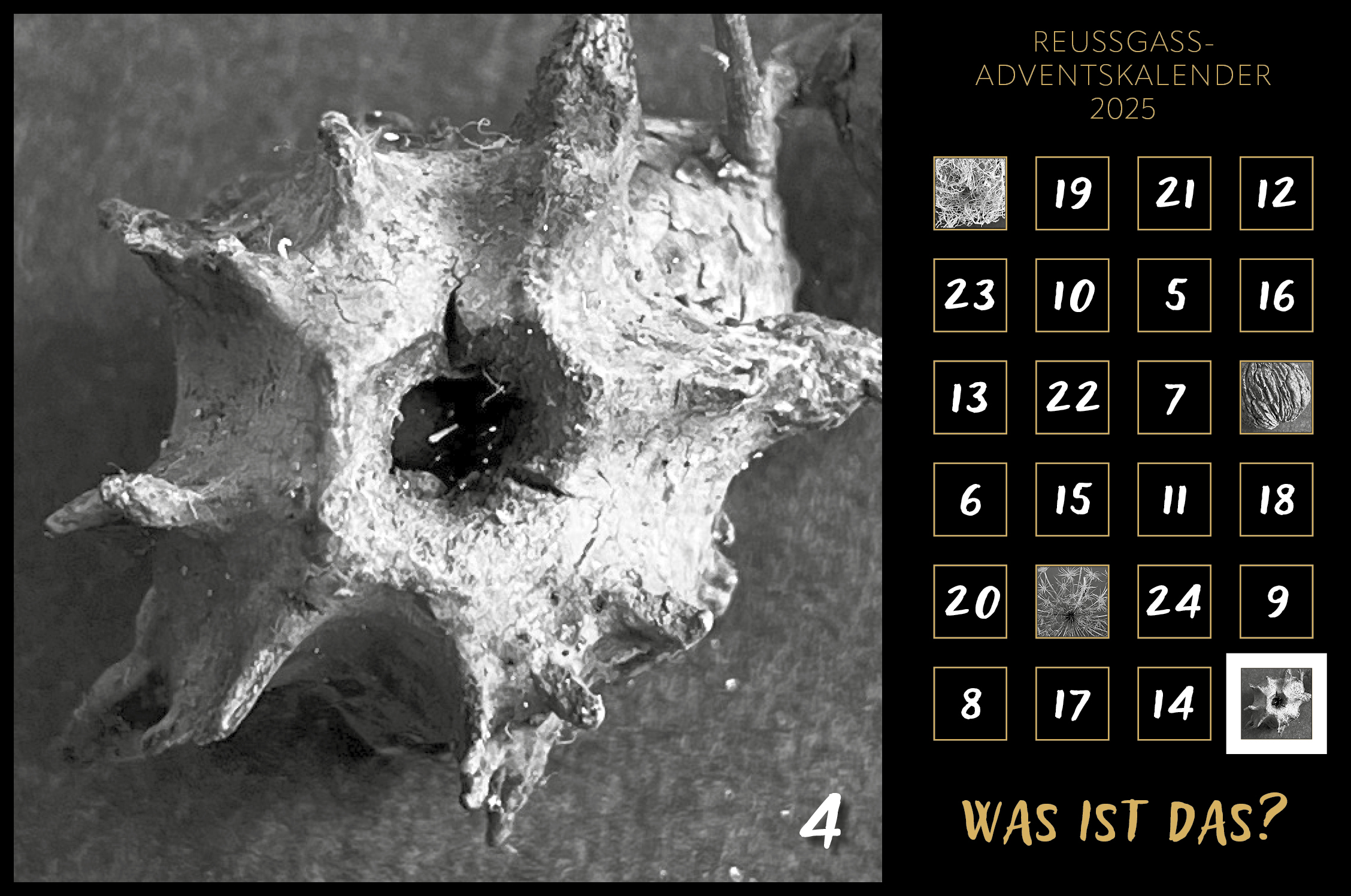 Karin Köpfli-Fehlmann Bremgarten AG: Adventskalender 25 4.Dezember 